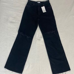 Zara High-Rise Wide Leg Jeans